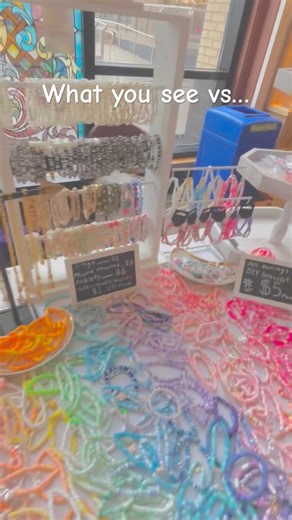 What you see vs.. #trending #bracelet #fyp #shortsfeed #shorts #viral #blowup #claybracelet #beads