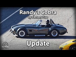 AC Cobra with new air dam / front splitter, on the Factory Five Replica by Randy & half a mile run.