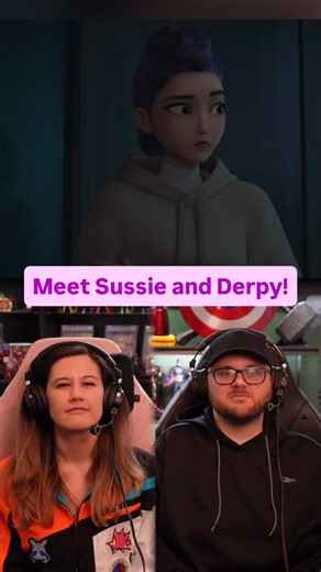 Monty on Instagram: "Rumi meets Sussie and Derpy!!! Part of KPOP DEMON HUNTERS Reaction! #kpop #kpopdemonhunters #netflix #animation #movies #moviereaction #reaction #newyork"