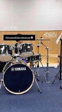 Practicing Thousand Cherry Blossoms ver. Ado Drums 🌸 千本桜 ドラム練習中 @ochikeron