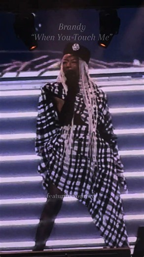 BRANDY SINGS WHEN YOU TOUCH ME!