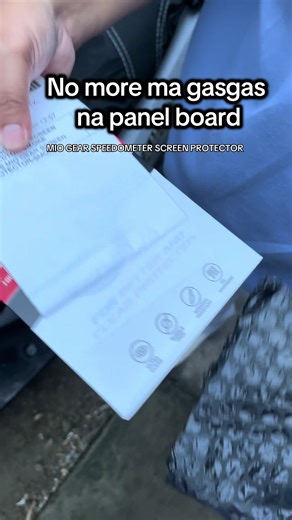 MIO Gear Speedometer Screen Protector Installation Guide