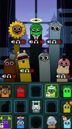 Sprunki incredibox Insomnia Version #sprunki #incredibox #sprunkisong