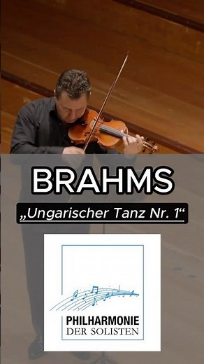 BRAHMS – Ungarischer Tanz Nr. 1 ✨ | Ein triumphaler Abschluss / Philharmonie der Solisten