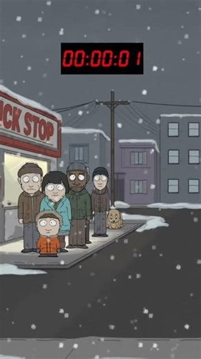 Park South if the sky is Gray