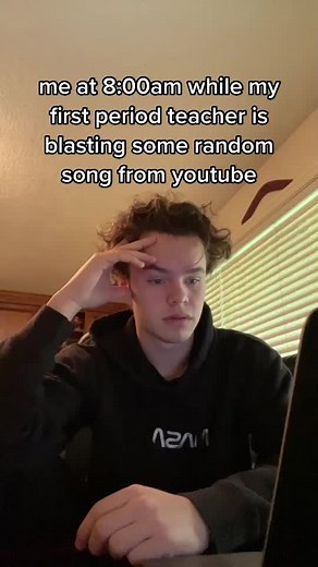 we can barely even hear the music and I’m just too tired for this #onlineschool