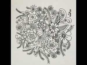 Freestyle Doodling - Doodle Art Journal Entry