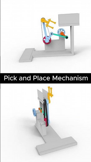 Pick and Place Mechanism Explained | Automated Transfer System #automobile #machinist #mechanic
