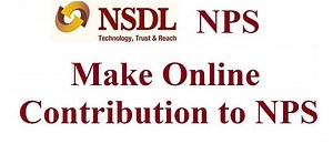 How to make online contribution to NPS using NPS mobile app?