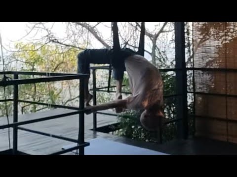 How Long Upside Down? Morning Share :-) Michael Sands Yoga is live