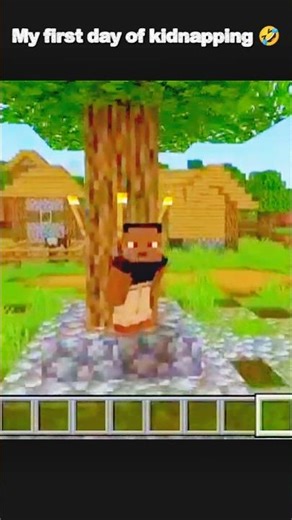 Kidnapper vs Masoom Baccha in Minecraft 🤣 #shorts #shortsfeed #trendingshorts #minecraft