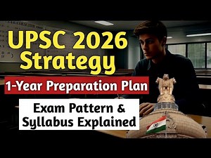 UPSC 2026 Strategy | 1-Year Preparation Plan, Exam Pattern & Syllabus Explained
