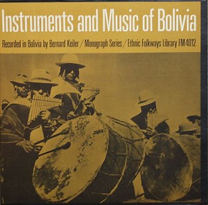 Various - Instruments And Music Of Bolivia