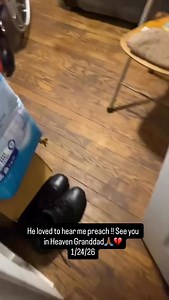 The original post of this video has over 7 million views!! Granddaddy couldn’t talk due to the strokes he had… but he always wanted to hear me preach ☺️ Im going to miss preaching to him!! But now he get to see Jesus!!!🎉🙌🏾❤️ | According_2Luke
