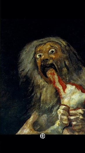 Saturn Devouring His Son - Francisco Goya, 1820–1823.