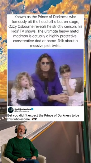 The Prince of Darkness is... a softie? 🦇#HeavyMetal #PopCulture #Interview #OzzyOsbourne