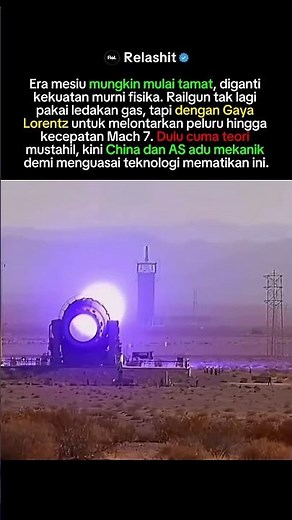Ganti Mesiu dengan Listrik! Railgun Senjata Tercepat di Dunia