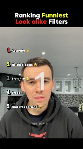 Ranking Funniest Look alike Filters 😅