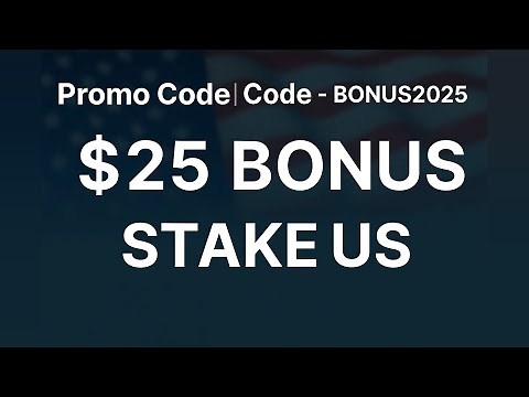 Stake US Promo Code "BONUS2025" — Free Bonus + VIP Rewards (BEST Promo Code Review 2025)