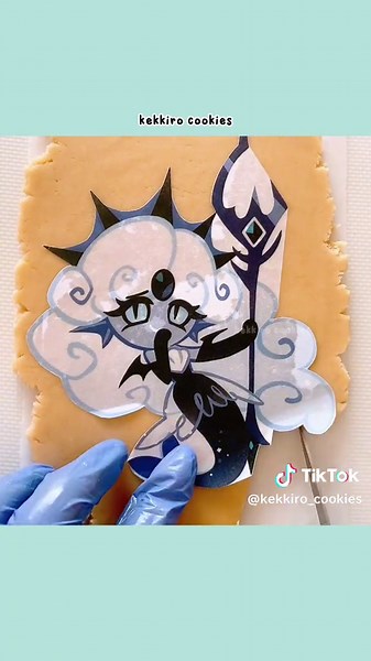 Black Pearl Cookie Run Kingdom Cookie | Kekkiro Cookies