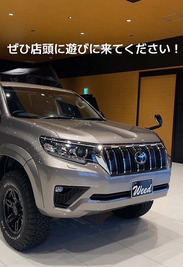 ブロンズのプラドが入ってきたぞー‼️ #ウィード鯖江店 #鯖江 #福井 #ランドクルーザープラド #prado