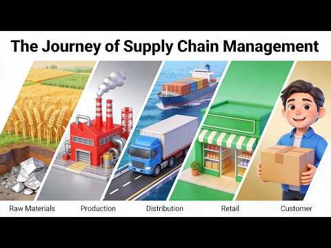 The Journey of Supply Chain Management (3 Minutes)