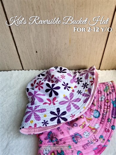 If you're looking for a hat para sa kids mo, try this washable bucket hat. Sure na matagalan ko, actually months ako na itong bucket hat ng anak ko and still looks new. #buckethatforkids #hat #hatforkids #reversiblebuckethat