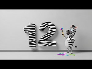 The Zebra Who Loved Numbers | Counting Nursery Rhyme and Kids Song