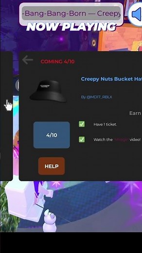 Sniped the Creepy Nuts Bucket Hat (Black)! Free UGC Limited - GO CLAIM!