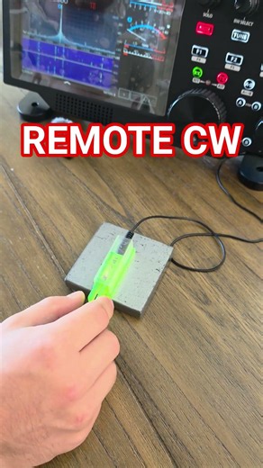 Remote Morse Code #hamradio #morsecode #hobby #practice #technology