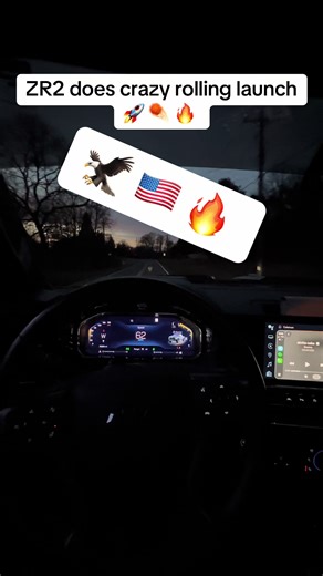 ZR2 Rolling Launch Experience on Closed Course