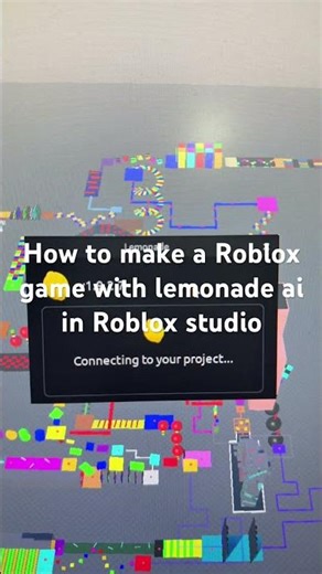 How to make a Roblox game with lemonade ai in Roblox studio