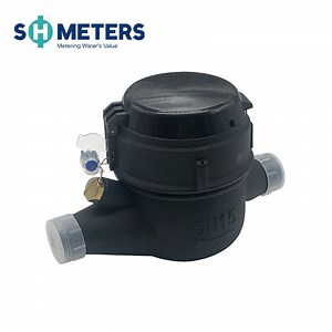[Hot Item] DN15~DN50 Mechanical Pulse Output Residential Plastic Body Cold Multi Jet Water Flow Meter