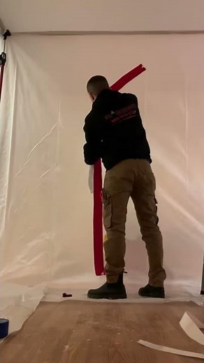 How to built a containment for a mold remediation/removal project