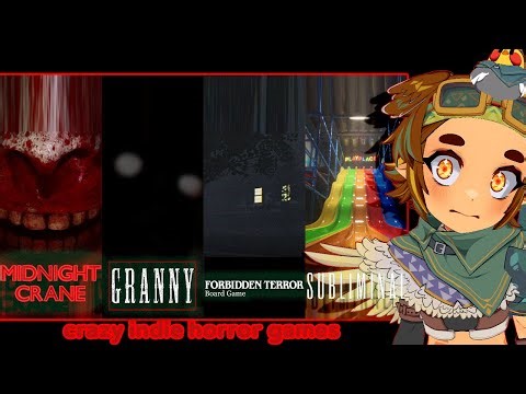 [HORROR GAME] 4 CRAZY INDIE HORROR GAMES (VERTICAL) [VTUBER]