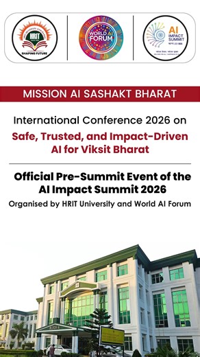 Knowledge that connects, voices that inspire! HRIT University continues to spotlight thought leaders from our International Conference. This clip captures another powerful perspective—driving dialogue, innovation, and collaboration across disciplines. Experience the moment and celebrate the spirit of global academic exchange. #HRITUniversity #InternationalConference #GlobalDialogue #InnovationInEducation | HRIT University