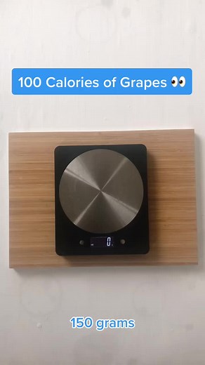 What 100 Calories of Grapes Looks Like