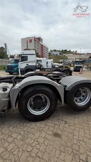 ECONOMIA E CONFORTO: MB Axor 2544 6x2, Tanque Alumínio e Pneus 90%!