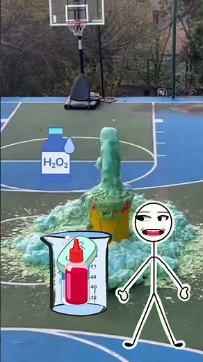 Elephant Toothpaste at Home! 🧪 Crazy Chemical Reaction You Can Try!