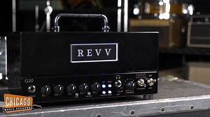 Developed in collaboration with Nashville’s top studio musicians, Revv Amplification's “lunchbox amplifiers,” the D20 and G20, let players toggle from 20 watts down to just four without losing valuable crunch. https://bit.ly/3DnR5zM | They’re also the world’s first “Two notes Torpedo-Embedded” amplifiers, designed with an optional reactive load and virtual cabinets for real-feel playing anywhere, anytime. Nathaniel helps himself to a little snack. . . . . #chicagomusicexchange #RevvAmplification