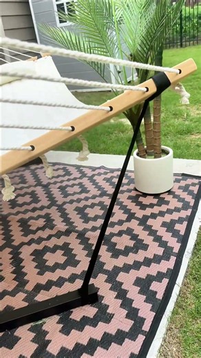 #OutdoorLiving #BackyardGoals #PatioDecor #OutdoorDecor #HammockLife
