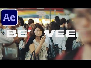 How to place text in Between / Behind Objects in Adobe After Effects