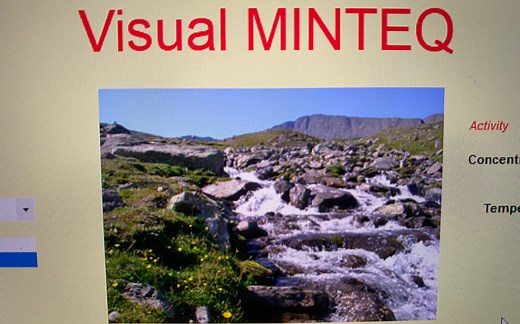 Visual MINTEQ. Tutorial