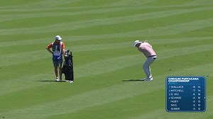 Justin Hicks's great approach shot leads to birdie at Corales Puntacana