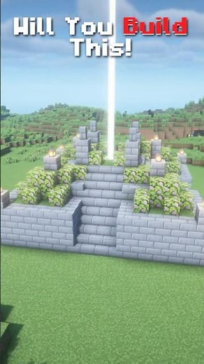 Beacon Temple Build in Minecraft