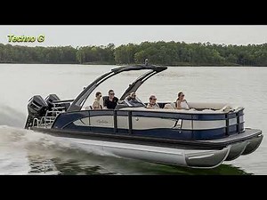 Barletta Lusso 2025: The First Twin-Engine Pontoon Boat with 800 HP for Ultimate Luxury & Speed