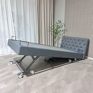 [Hot Item] 4 Motor Lift Bed for Home Care Single Size Elderly Household Electric Bed