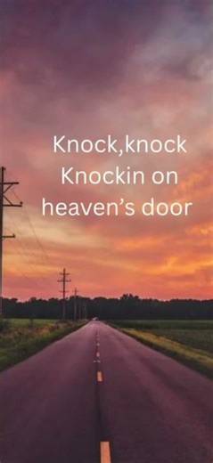 Knockin On Heaven’s Door by Guns N Roses lyrics #shorts