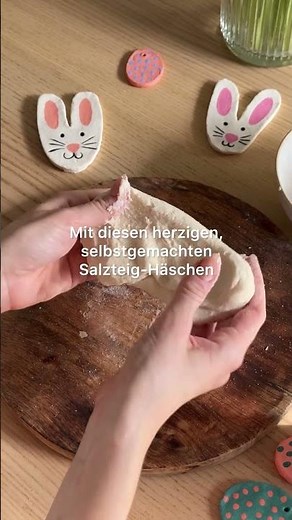 Kinder lieben dieses Oster-DIY aus Salzteig