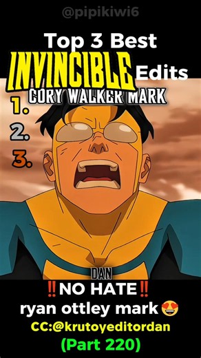 Ranking the Best invincible Edits part 220#shorts #edit #viral #invincible #invincibleedit